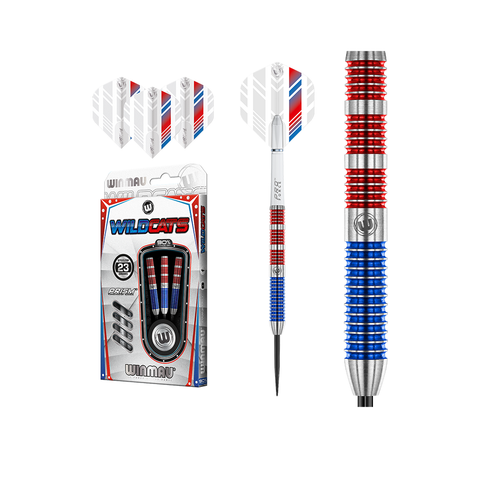 Winmau Wildcats 90% Tungsten Alloy Steeltip Darts