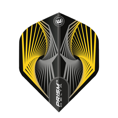 Winmau Prism Delta Yellow & Grey Dart Flights