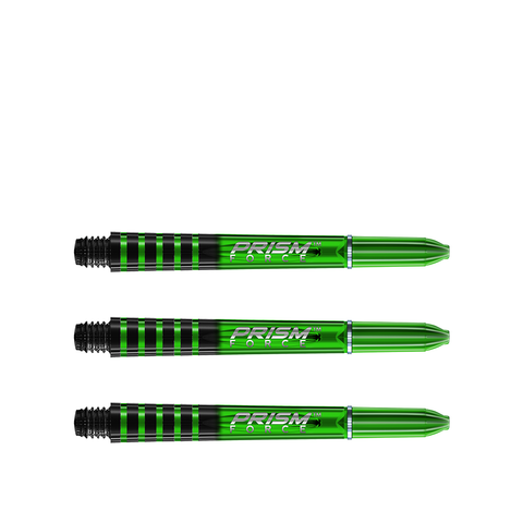 Winmau Prism Force Green Dart Shafts