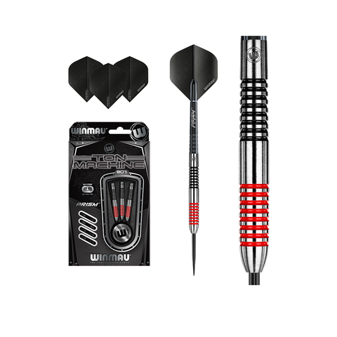 Winmau Ton Machine 80% Tungsten Alloy Steeltip Darts