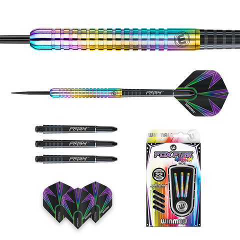 Winmau Foxfire Urban 80% Tungsten Alloy Steeltip Darts