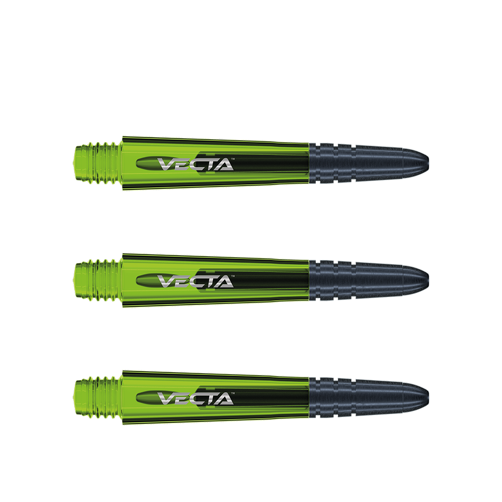 Winmau Vecta Short Green Dart Shafts