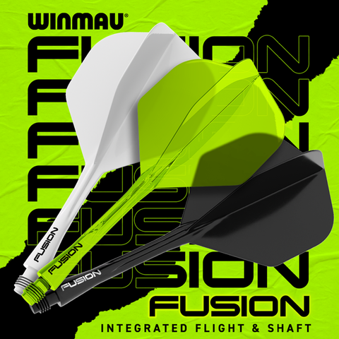 Winmau Fusion Integrated Yellow Flight & Shaft