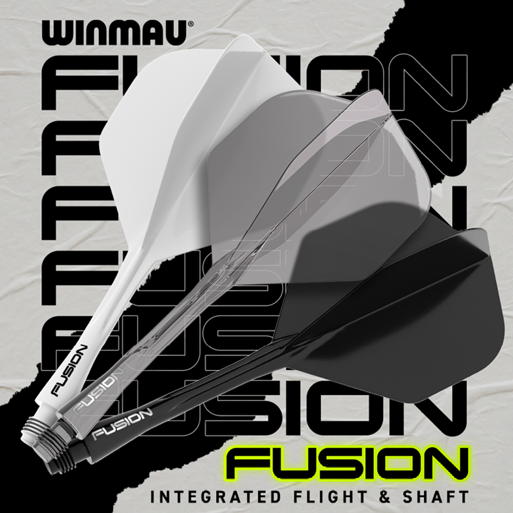 Winmau Fusion Integrated Grey Flight & Shaft